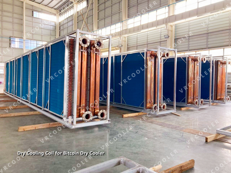 Dry Cooling Coil for Bitcoin Dry Cooler 4