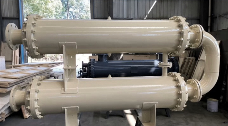 Double Pipe Heat Exchanger for Flue Gas (Gas to Air) Heat Transfer