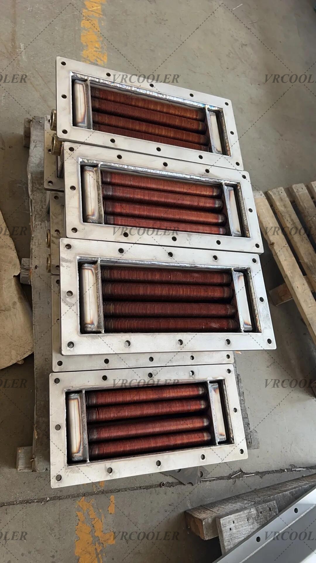 Vacuum Furnace Finned Tube Heat Exchanger