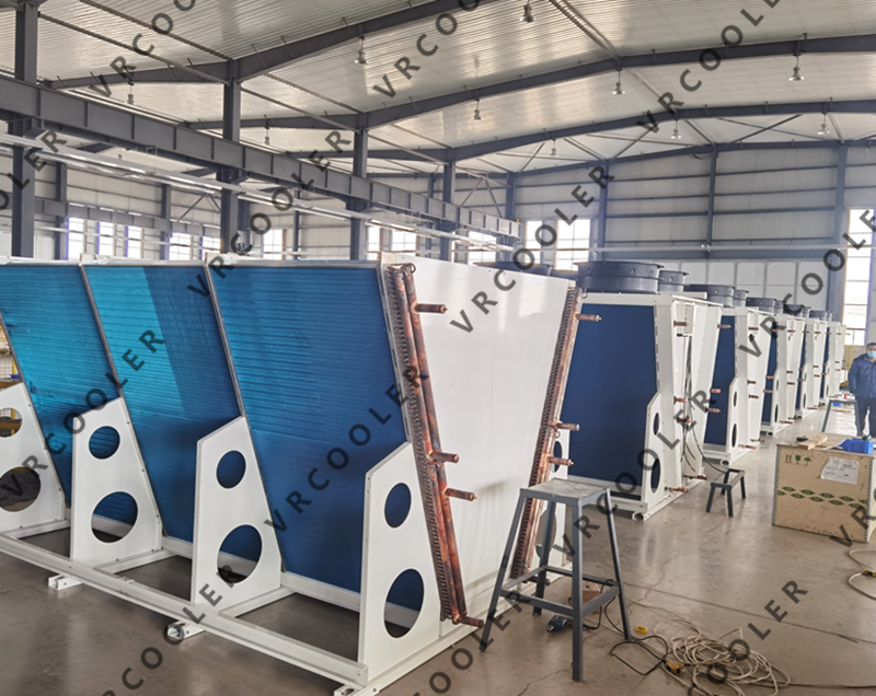 Dry cooler works in Factory 