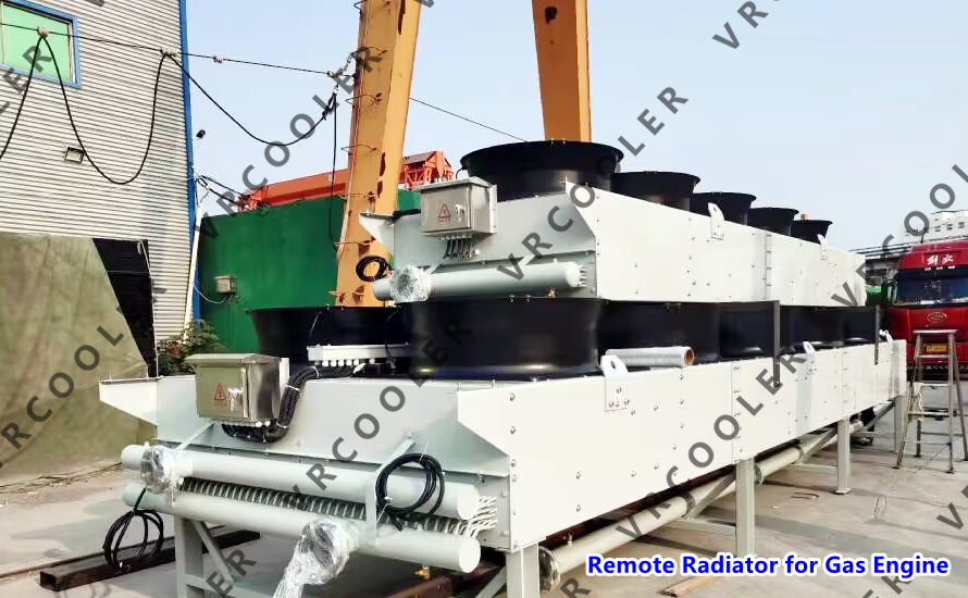 Remote Radiator for Gas Engine 4