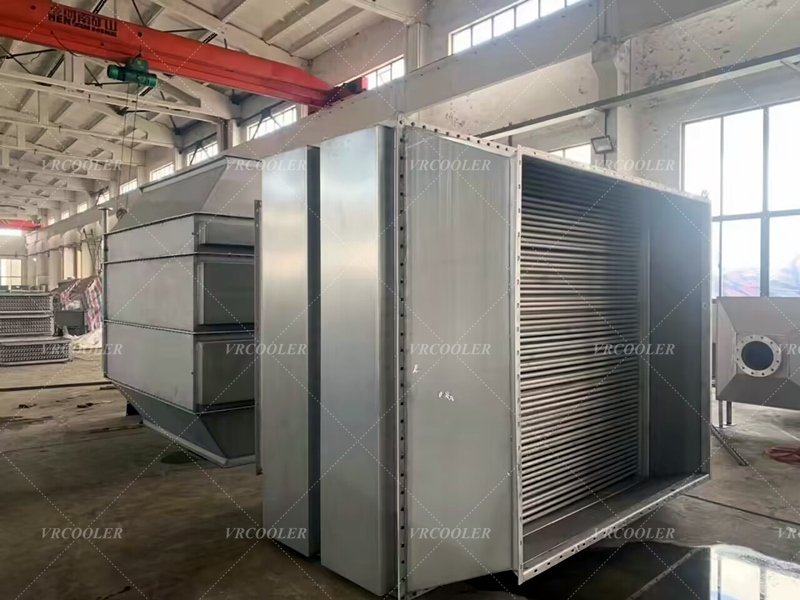 Flue Gas Heat Exchanger with Finned Tubes in The Power Industry