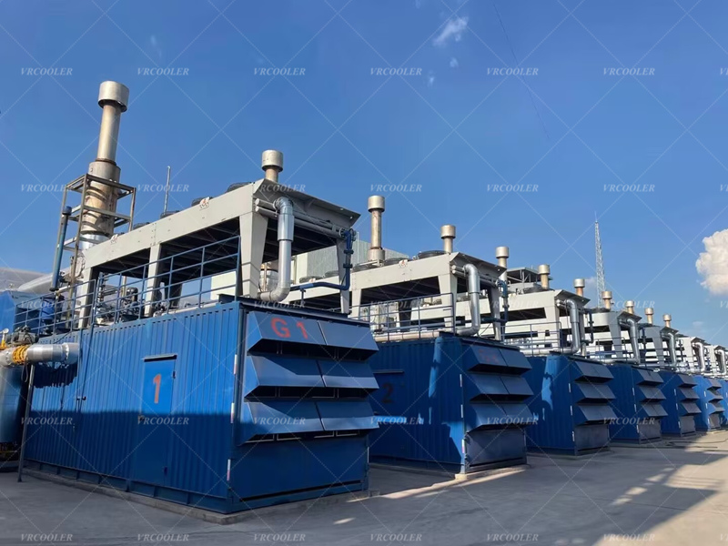 Dry Coolers in Remote Areas Far from Large Power Plants
