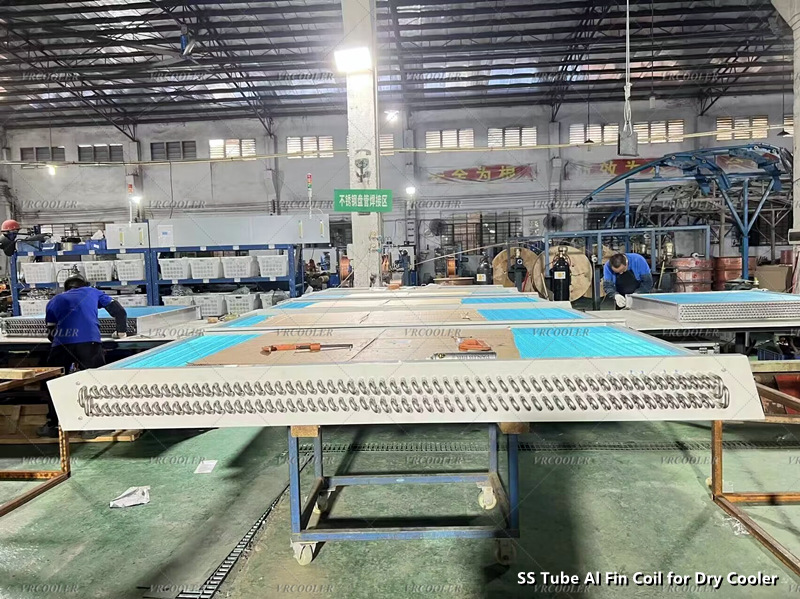 SS Tube Al Fin Coil for Dry Cooler 1