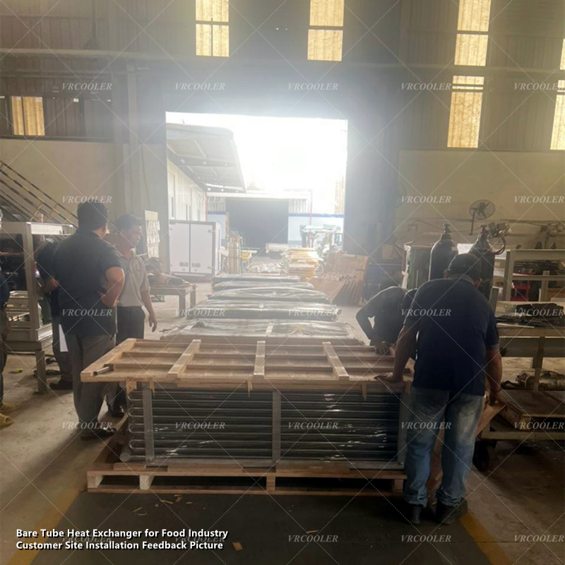 Bare Tube Heat Exchanger, Customer Site Installation Feedback Picture 3