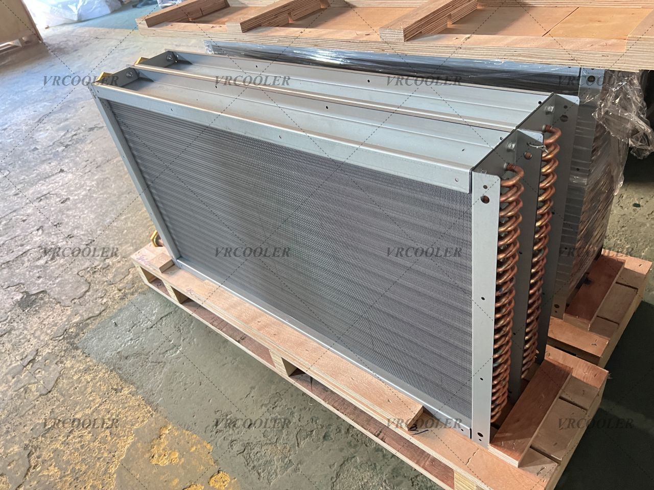 Compact Water-to-Air Heat Exchanger for Supply Air Heating and Cooling