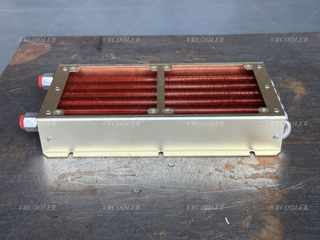 Condenser for High-Pressure Refrigeration Unit