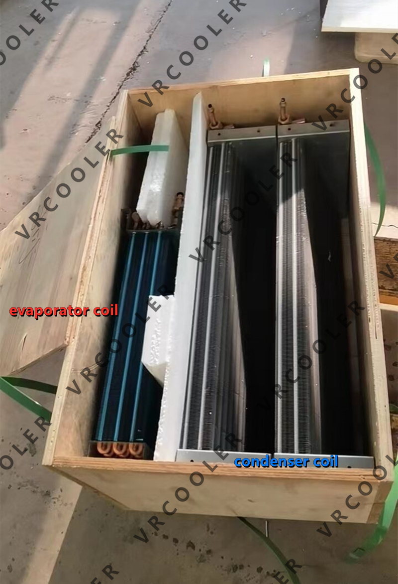 Condenser and Evaporator for Refrigerator Cooling Showcase Changzhou