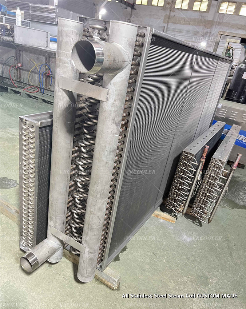 All Stainless Steel Steam Coil CUSTOM MADE 2