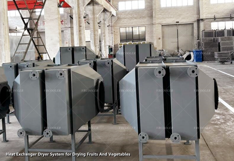 Heat Exchanger Dryer System for Drying Fruits And Vegetables
