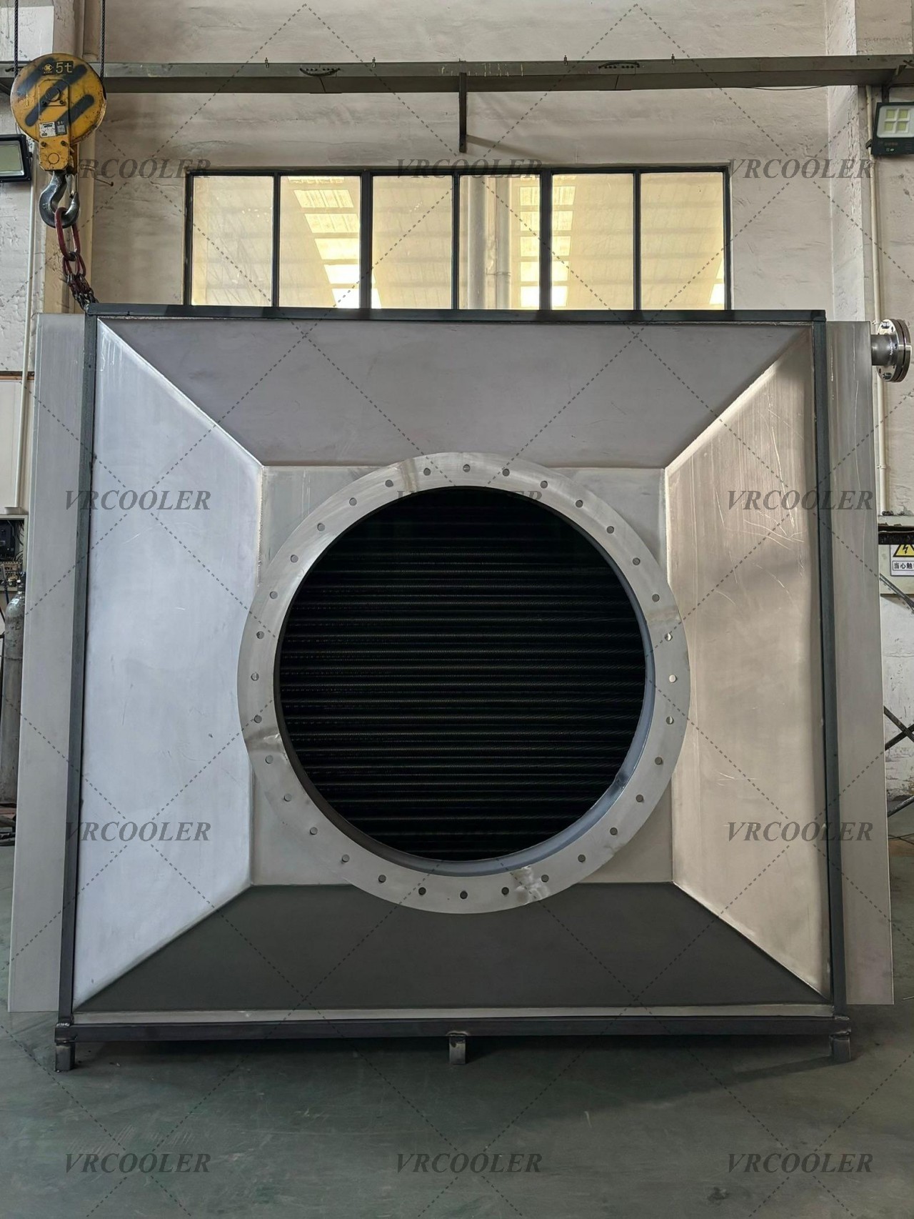 Waste Heat Recovery Air Cooler Heat Exchanger for High-Temperature Flue Gas Applications