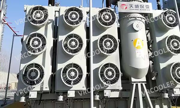Forced-Air Oil Coolers for PV Inverter Transformers