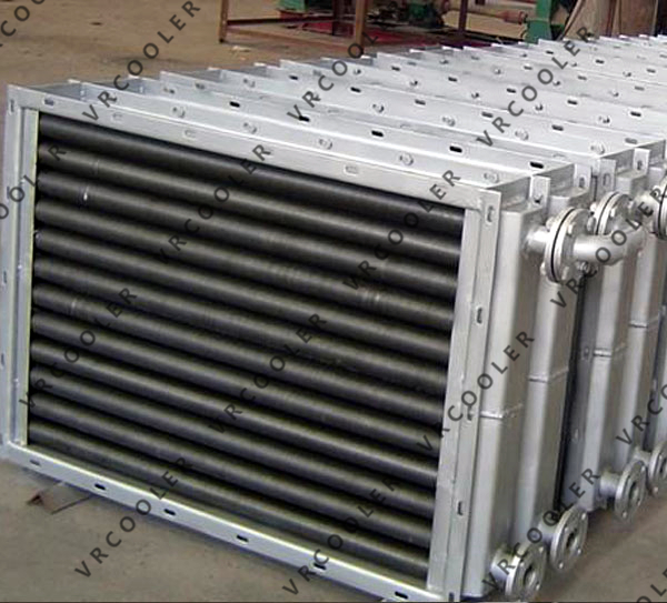 What fields are finned tube radiators mainly used in?