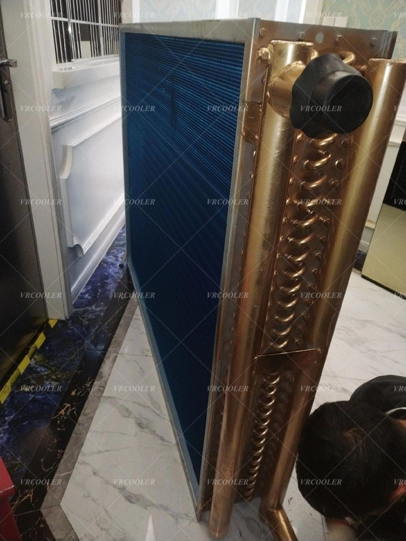 Coil Heat Exchanger for Air Handling Unit for Cooling And Heating