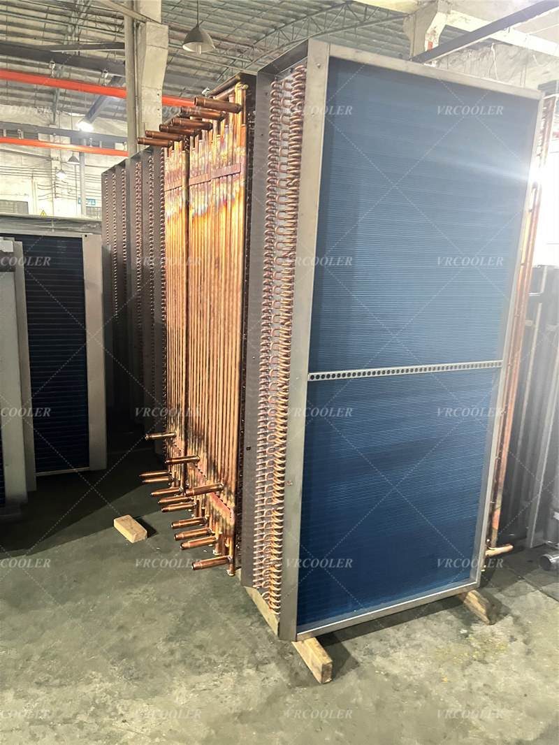 Copper Tube Aluminum Fin Condenser Coil, According to Drawing 5