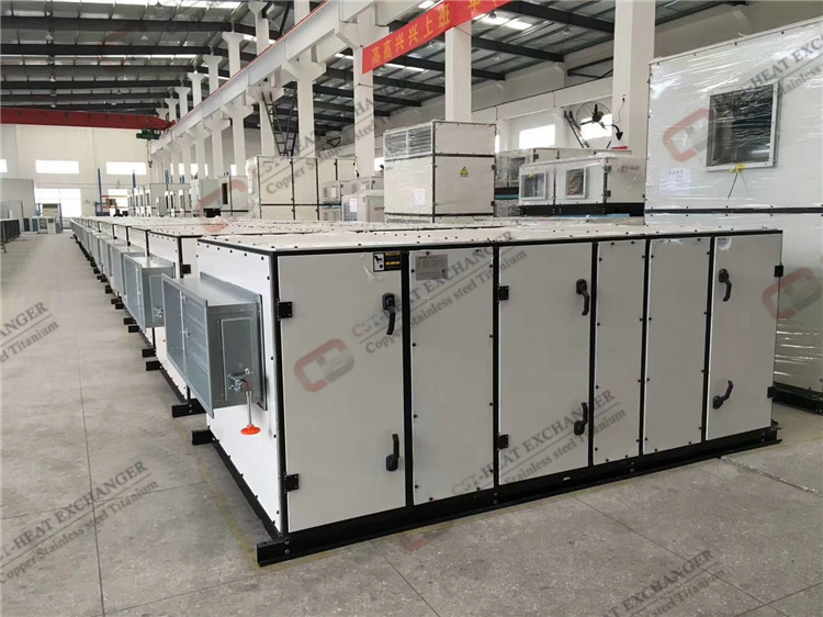 How to install the combined air conditioning unit?