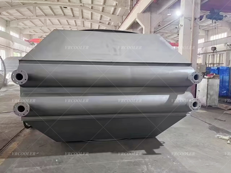 Finned Tube Condenser For Steam Engine Plant