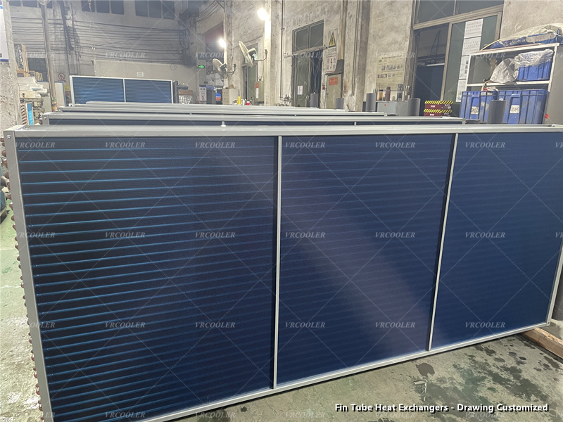 Fin Tube Heat Exchangers - Drawing Customized 1