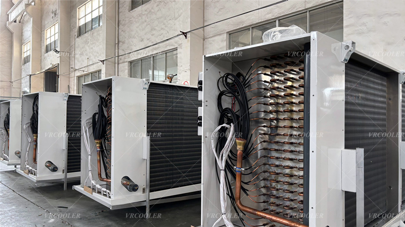 Cold Storage Evaporator with Liquid NH3
