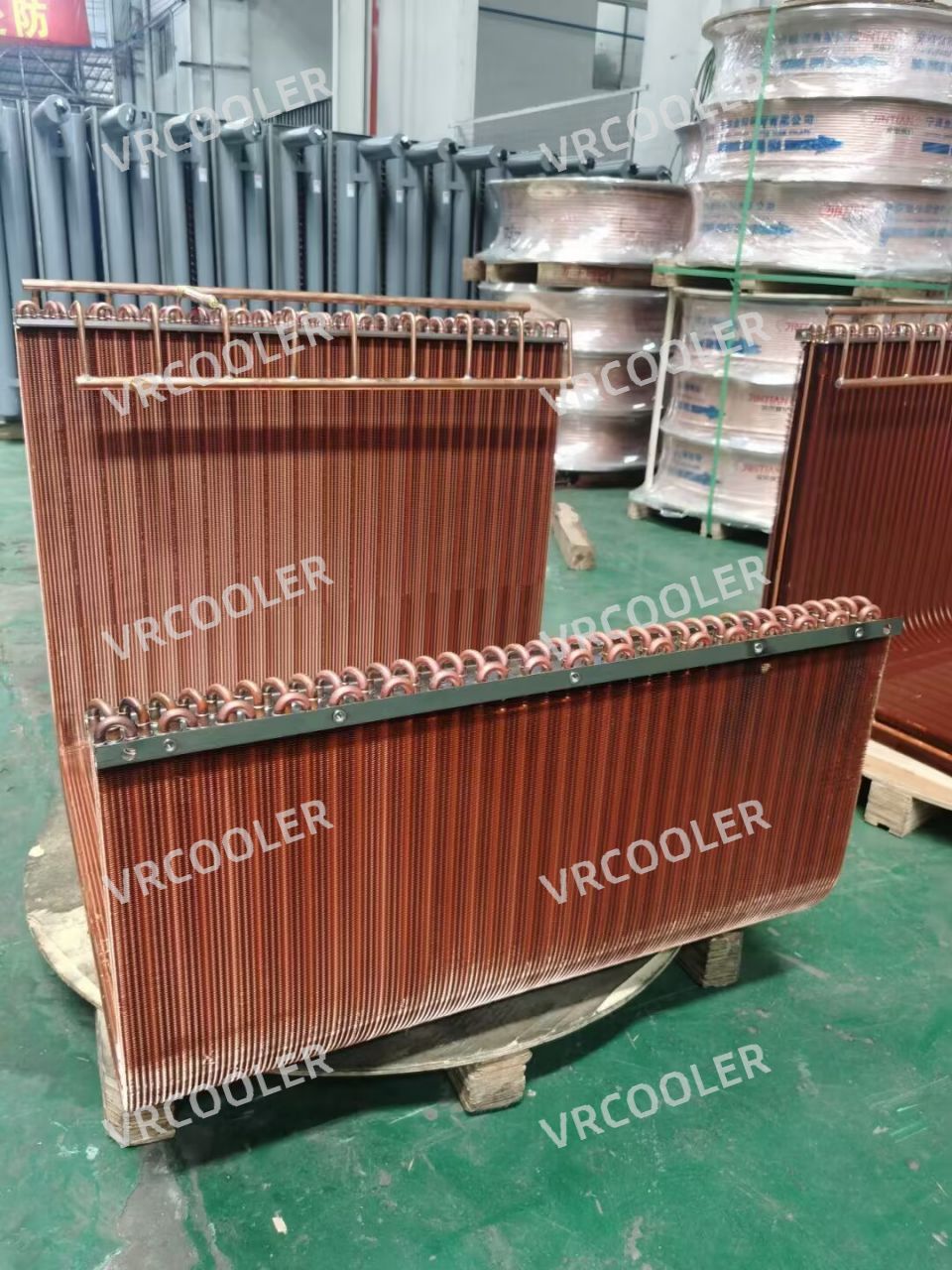 Copper Evaporator Coil for Heat Pump Air Conditioning