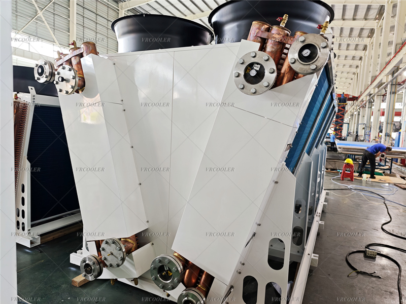 Dry Cooling Units for Power Plant Based on Gas Turbine Unit