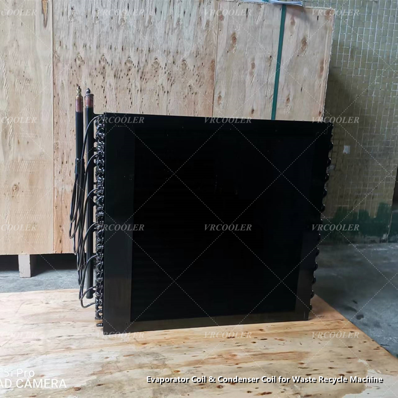 Evaporator Coil & Condenser Coil for Waste Recycle Machine 3