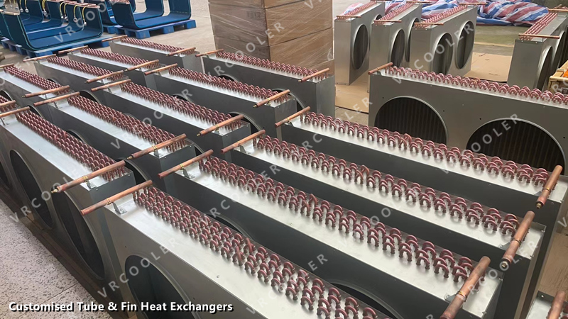 30 Units Model 5000 Customised Tube & Fin Heat Exchangers