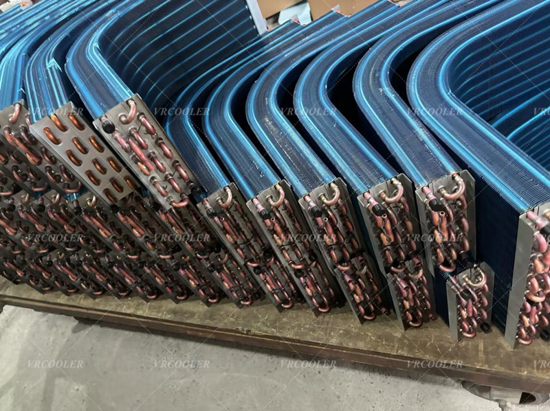 L Shaped Evaporator for Clients from San Marino