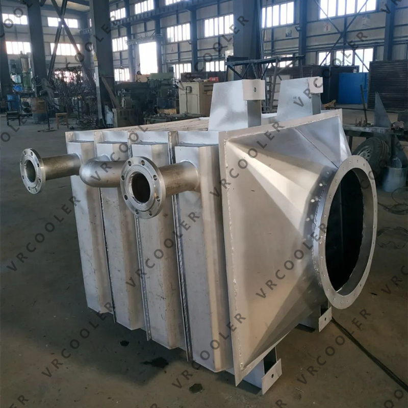 Heat Recovery Finned Tube Air-to-Water Heat Exchanger for Spray Dryer Exhaust