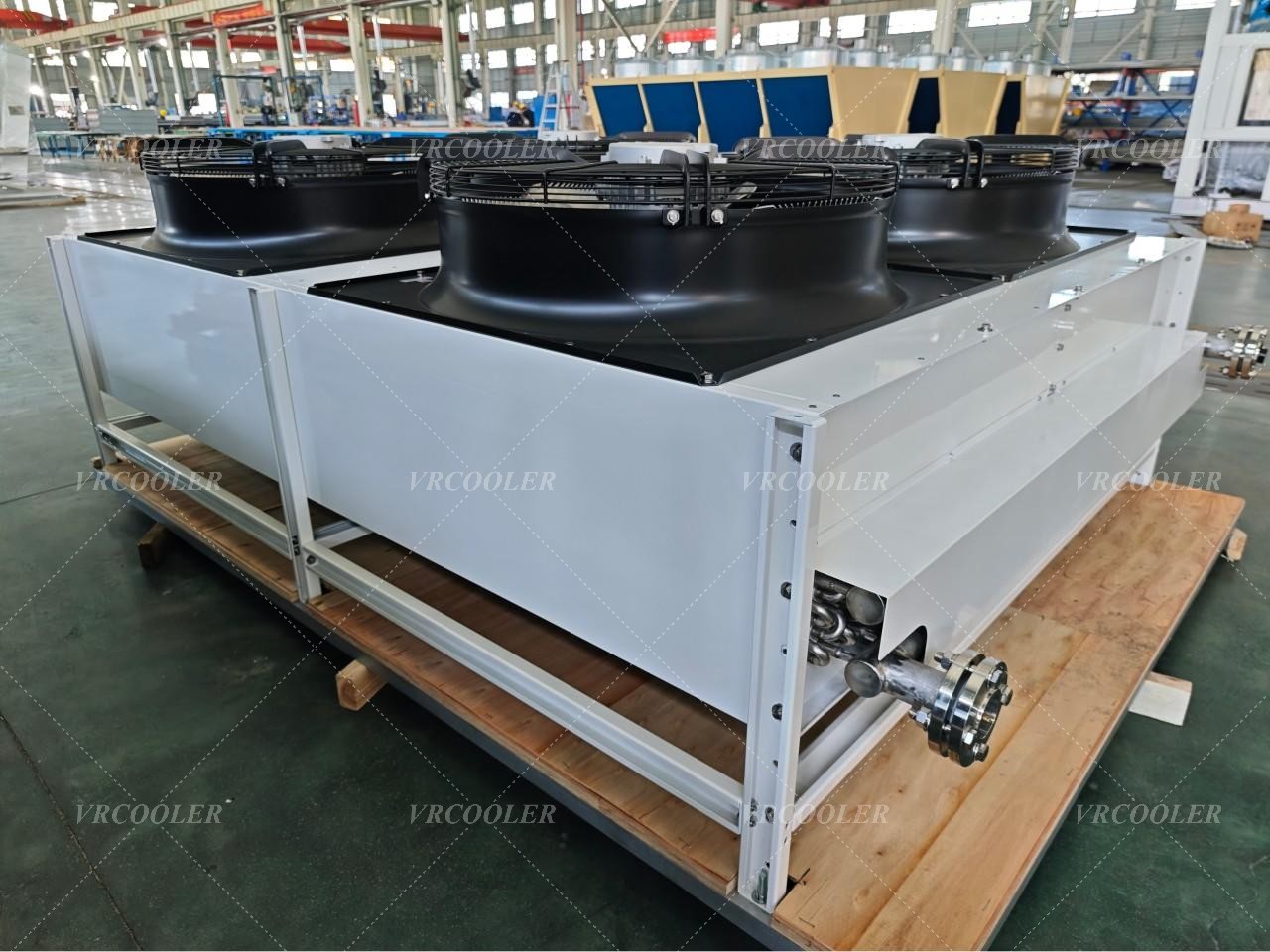 Dry Air–Water Cooling System for Prototype Plants