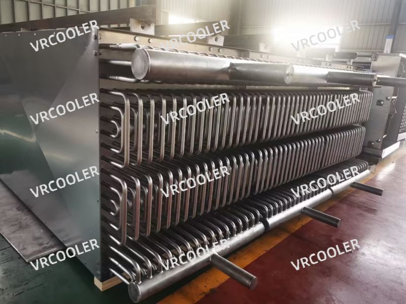 Coil for an IQF Freezer Heat Exchanger