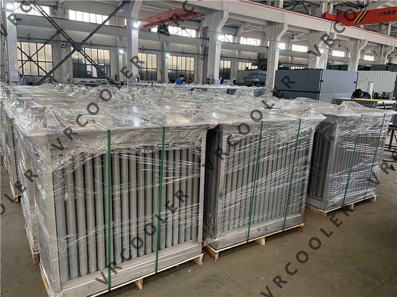 Finned tube radiator