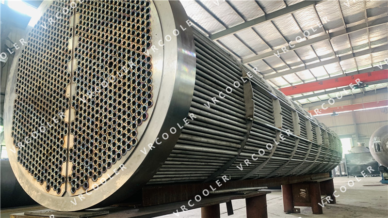 Tube Bundle for an Air Heater CUFL (Compact Unit for Fluidized-bed Low-velocity) project 