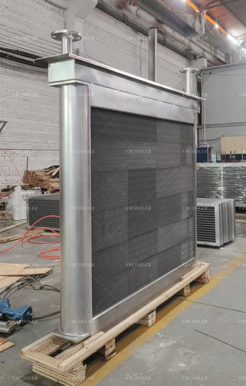 Steam Air Heater Evaporator Coil in Sludge Drying Equipment