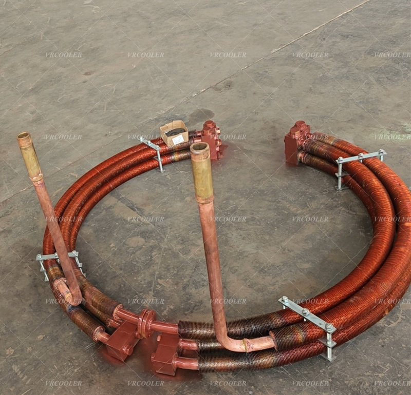 Bearing Oil Cooler for Hydroelectric Generator