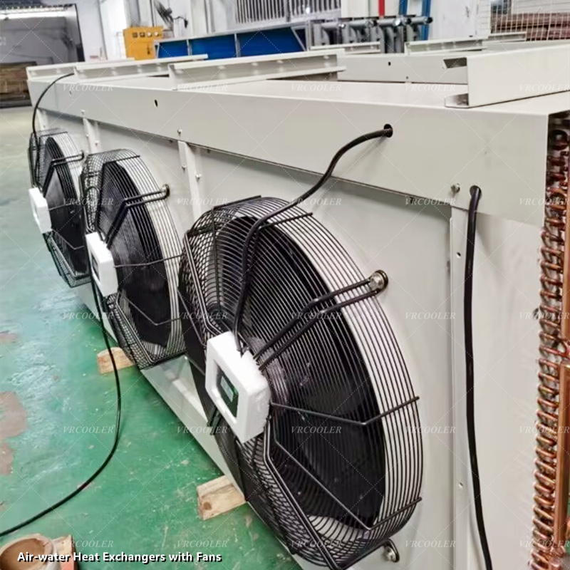 Air-water Heat Exchangers with Fans