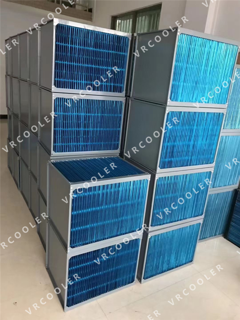 Hexagonal Counterflow Heat Exchanger for Fish Farms