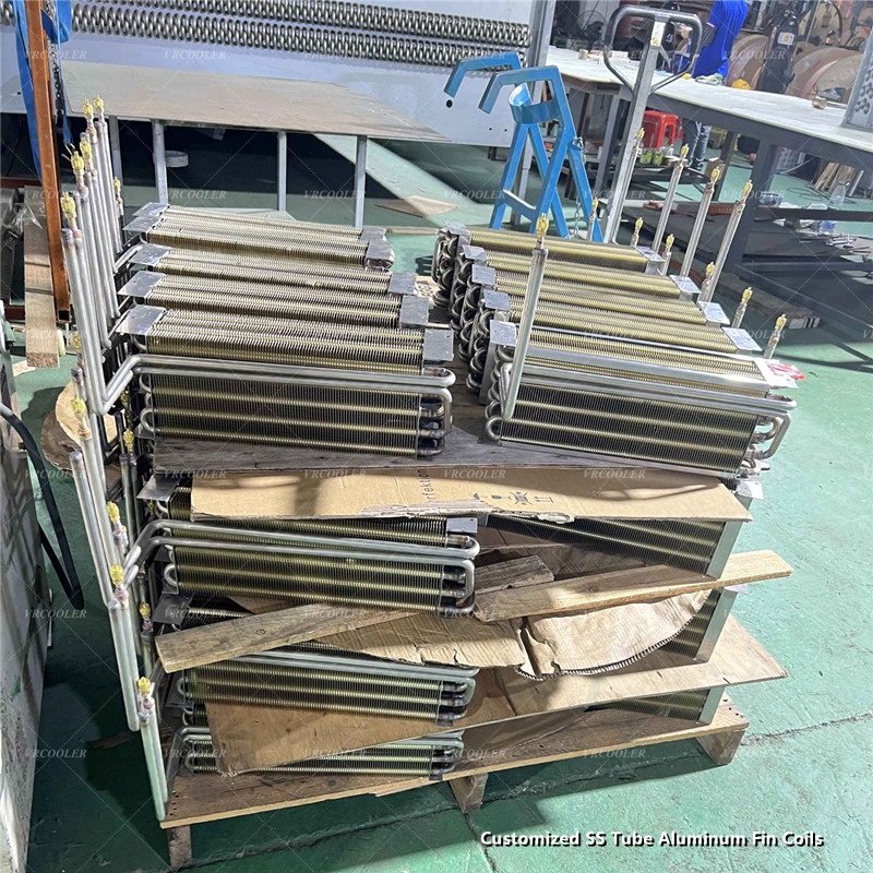 Customized SS Tube Aluminum Fin Coils 2