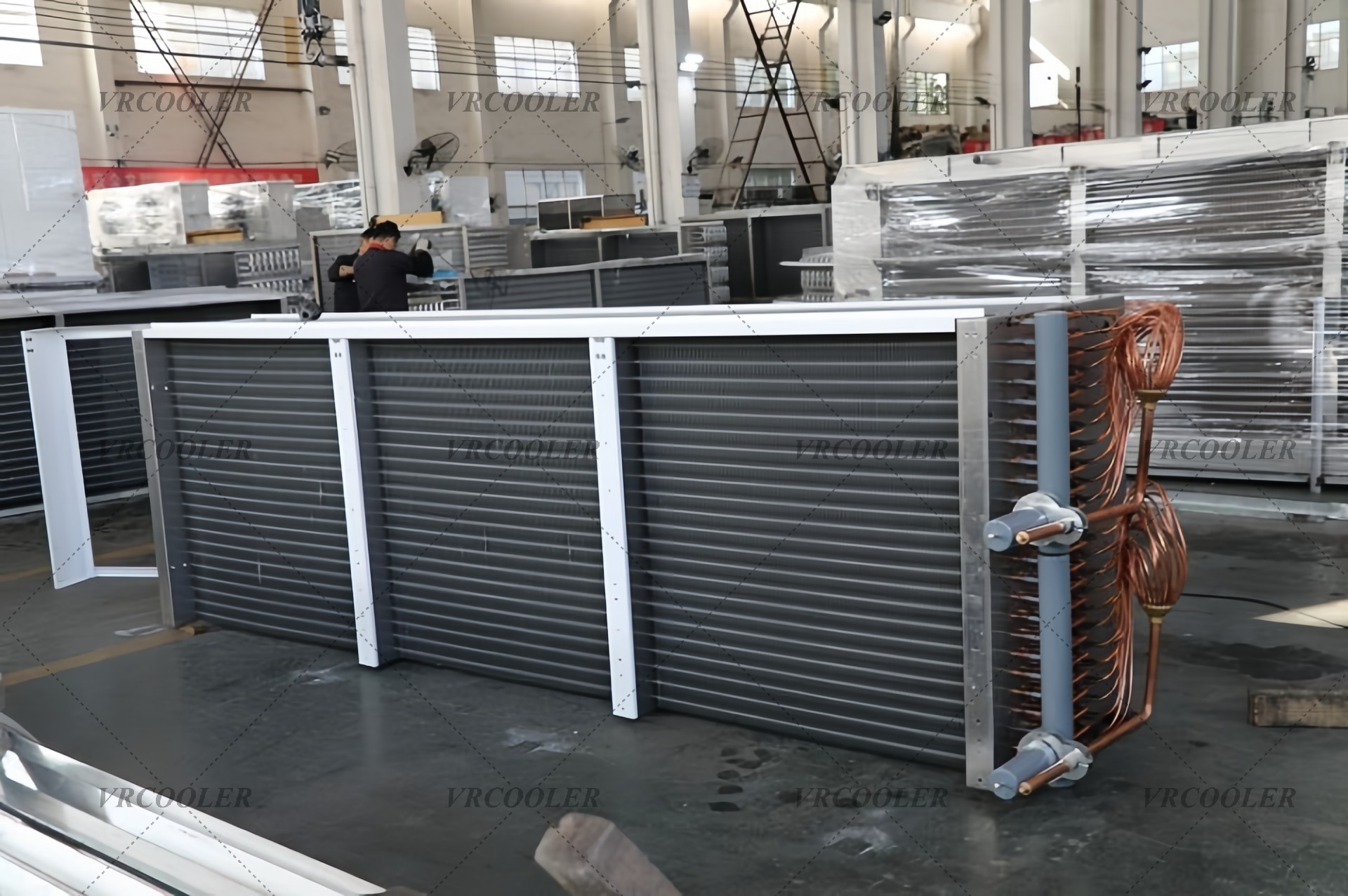 How are copper tube IQF coils cleaned and maintained?