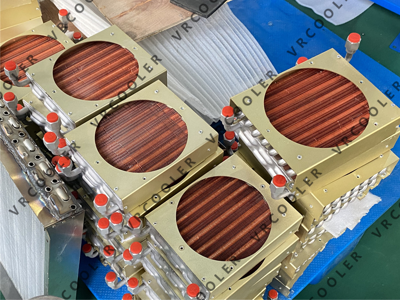Fin tube heat exchanger for the Laser Machine