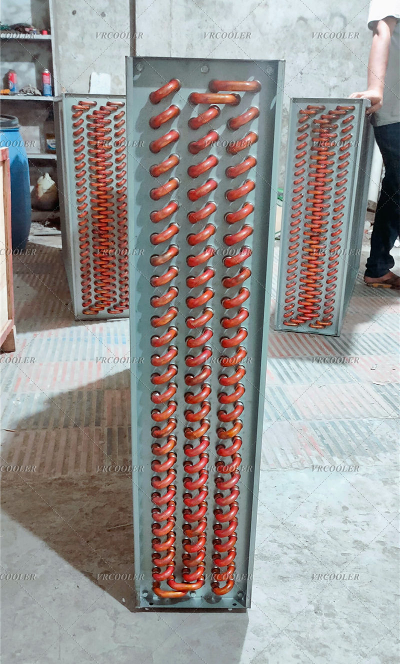 Heat Exchanger Coil Use Hot Air To Domestic Water Heating 