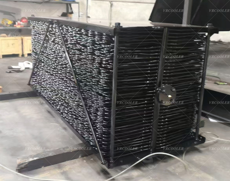 Non-Finned Evaporator (Only Tubes) 