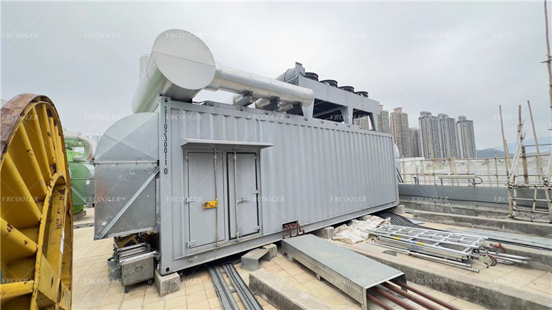 HT LT Remote Radiator for Gas Engine in Power Plant