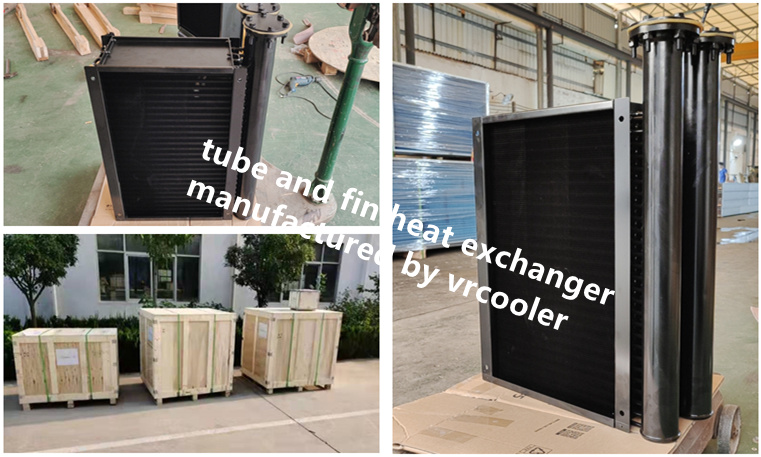 Vrcooler supplied tube and fin heat exchanger is ready for shipment