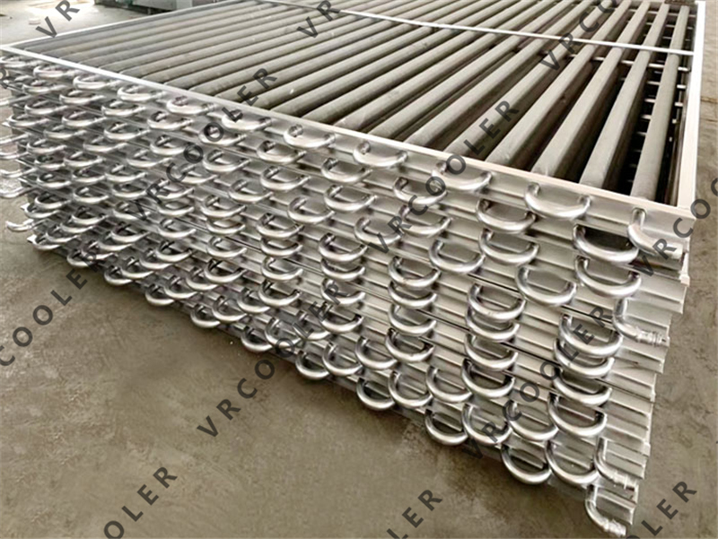 Finned Tube Heat Exchanger Used to Dry Up Chicken Manure