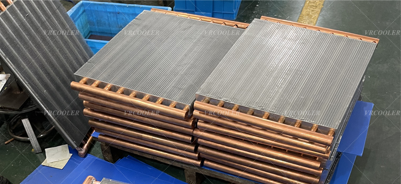 Tube & Fin Oil Cooler for Loaders
