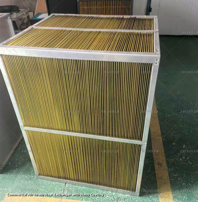 Commercial Air-to-Air Heat Exchanger with Nano Coating 2