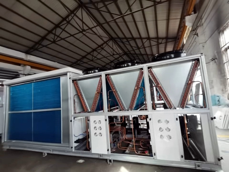 Packaged Air Conditioning Unit in Production