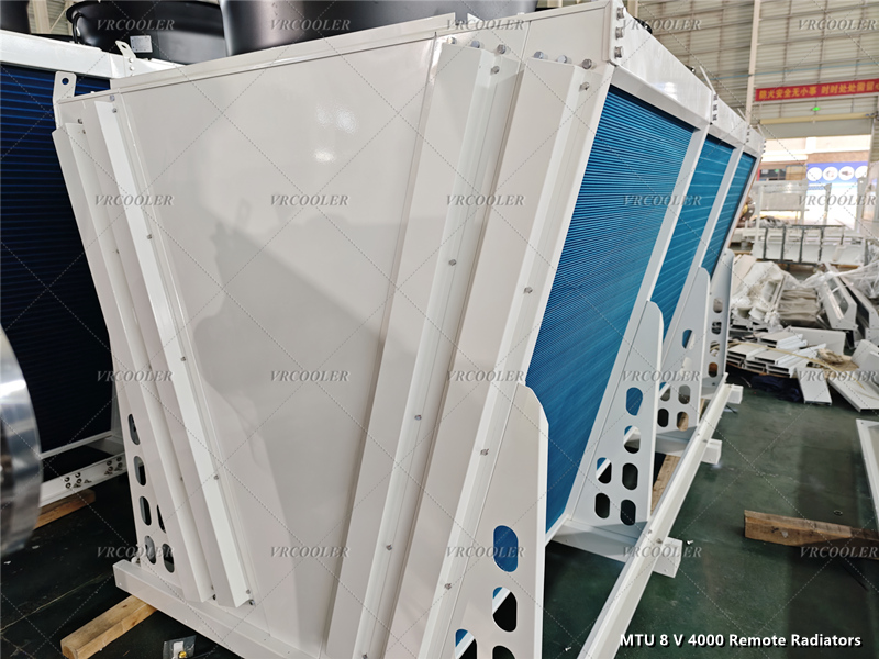 MTU 8 V 4000 Remote Radiators 3