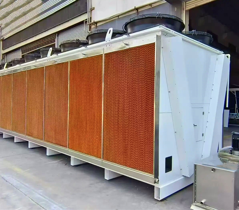 Vrcoolertech CST Manufactured Adiabatic Cooler for A Client in Ecuador